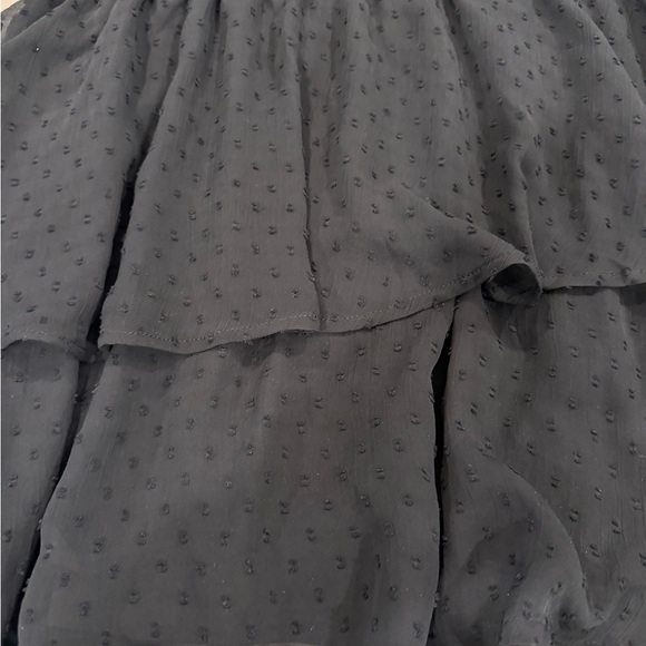 H & M Elegant Black Tiered Skirt. Size M - Picture 2 of 5